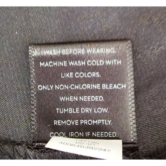 Simply Vera VeraWang Hi-Low V-Neck Short Sleeve Blouse Sz XL Career Office - Picture 8 of 8